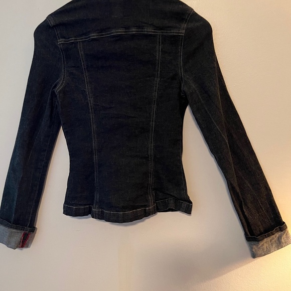 Guess Denim Blue Jean Jacket Made In USA - Size S - Picture 7 of 8